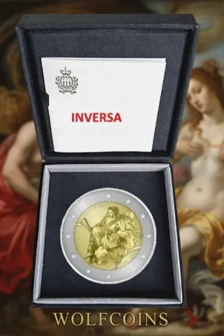 🇸🇲 SAN MARINO 2€ PROOF INVERSA TIZIANO 2026