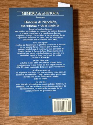 Historias de Napoleón, sus esposas y otras muj...