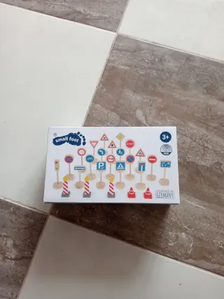 Set Señales Tráfico Madera Small Foot