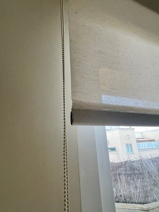 Estores Leroy Merlin blanco roto.20 eur cada uno