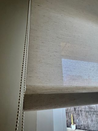 Estores Leroy Merlin blanco roto.20 eur cada uno