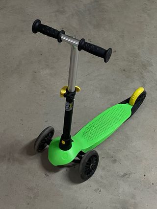 Patinete infantil 3 ruedas verde