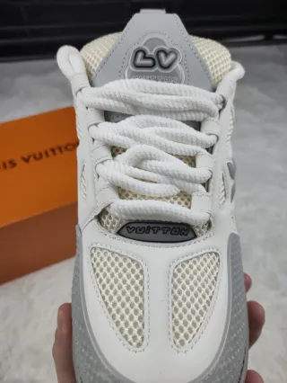 Louis Vuitton LV Skate Sneakers Grigio Bianco
