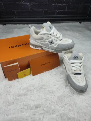 Louis Vuitton LV Skate Sneakers Grigio Bianco
