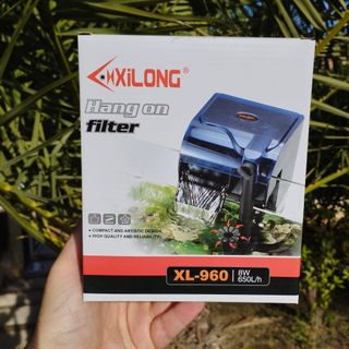 Filtro a zaino a cascata 650 l/h per acquario