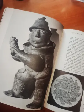 Lote 4 libros: Aztecas, Nazca, Pizarro y México