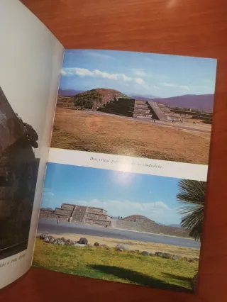 Lote 4 libros: Aztecas, Nazca, Pizarro y México