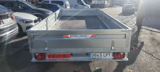 Remolque plataforma 2 ejes 3500 kg