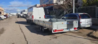 Remolque plataforma 2 ejes 3500 kg