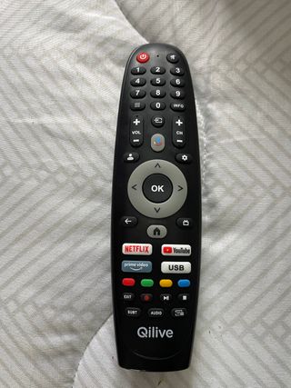 TV Qilive 4K 55´´ como nueva con caja