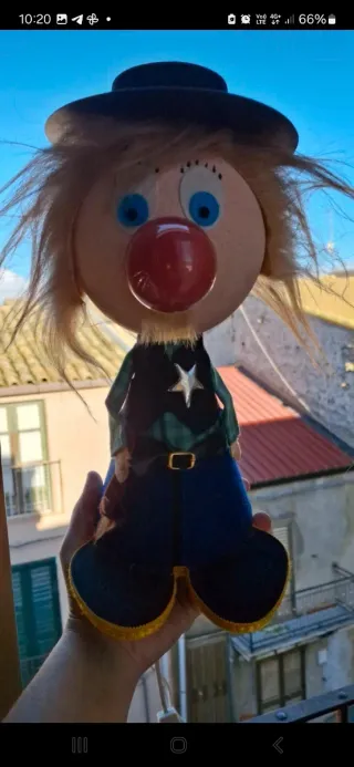 Lampada vintage cowboy