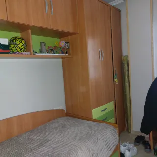 Cama juvenil con cajones