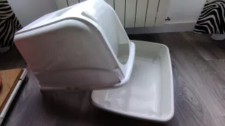 Pack arenero, cama y rascador gatos