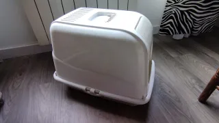 Pack arenero, cama y rascador gatos