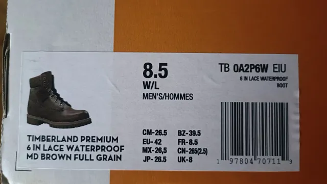 Botas Timberland Premium Impermeables Talla 42-43