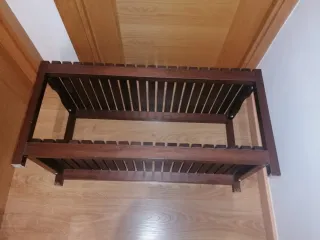 Banco de madera Ikea 2 niveles