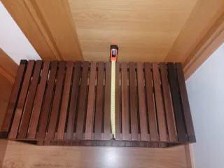 Banco de madera Ikea 2 niveles