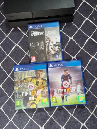 Playstation 4 + juegos