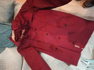 Chubasquero Mujer Rojo Talla XL