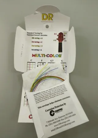 Cuerdas Ukelele DR (Juego) *NUEVAS*