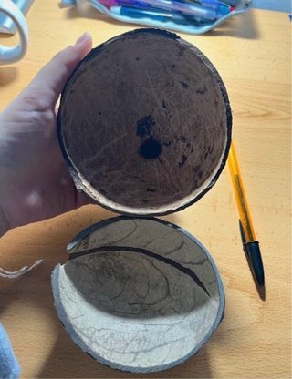 Cuencos de coco de Indonesia y Brasil