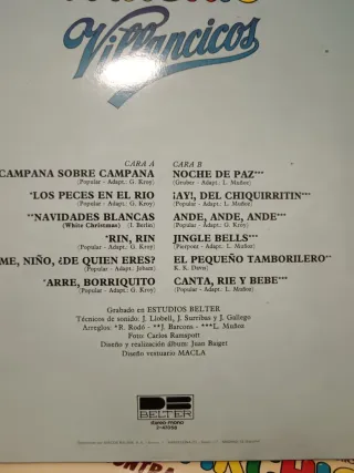 2 Vinilos Parchís: Villancicos y Contra el Hombre