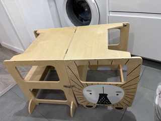 Torre aprendizaje/escritorio león