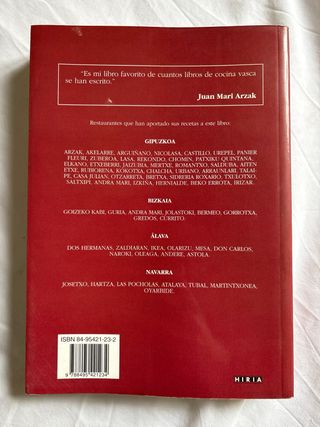 La cocina vasca : de ayer hoy y mañana