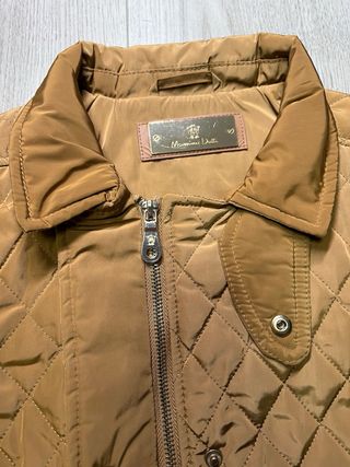Giacca trapuntata Massimo Dutti cammello