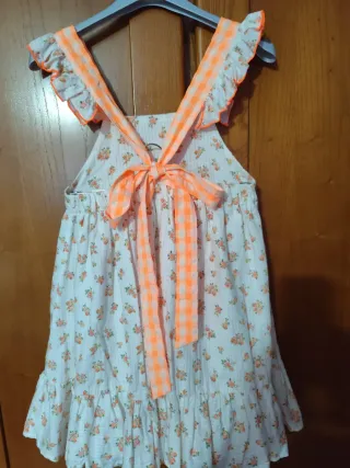 Vestido Boetie floral con volantes, talla 10