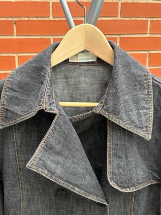 Gabardina vaquera larga Tintoretto