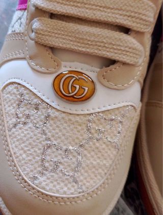 Scarpe Gucci Beige/Oro