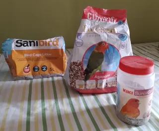 Juguete para pájaros: Accesorios Agapornis/Ninfas