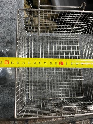 Freidora industrial doble