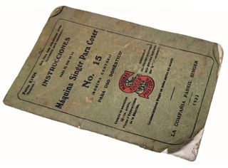 Instrucciones Máquina Singer No. 15 (1922)