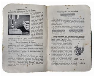 Instrucciones Máquina Singer No. 15 (1922)