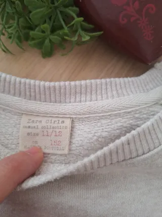 Jersey Zara estrella lentejuelas