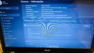 Portátil Acer Aspire V5 i3 con Windows 11