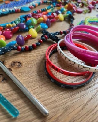 Lote Joyas Accesorios Disfraz Niña