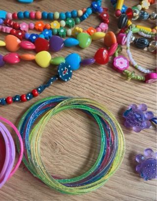 Lote Joyas Accesorios Disfraz Niña