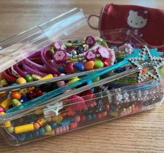 Lote Joyas Accesorios Disfraz Niña