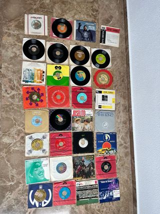 Gran colección vinilos LP + singles.Elvis, Morris,