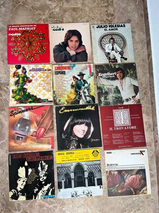 Gran colección vinilos LP + singles.Elvis, Morris,