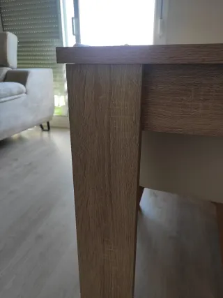 Mesa comedor extensible madera