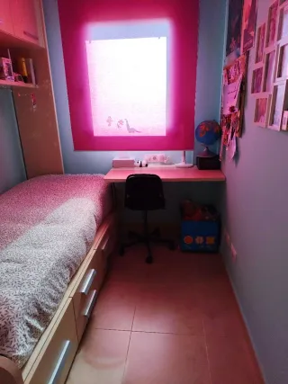 Mueble nido infantil con cama y cajones