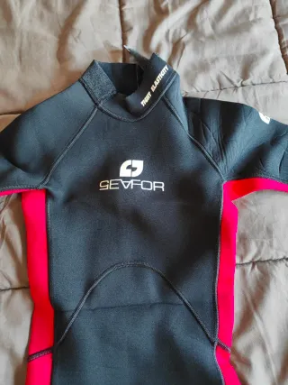 Traje neopreno corto Seafor Talla 6-8 años