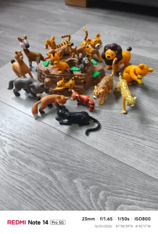 Lote +100 Figuras Animales Schleich Safari