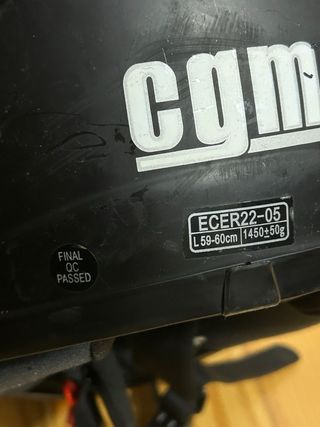 Casco de moto  Integral CGM Negro Talla L