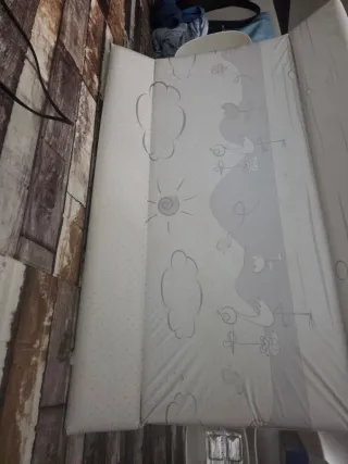 Cómoda bañera bebé madera