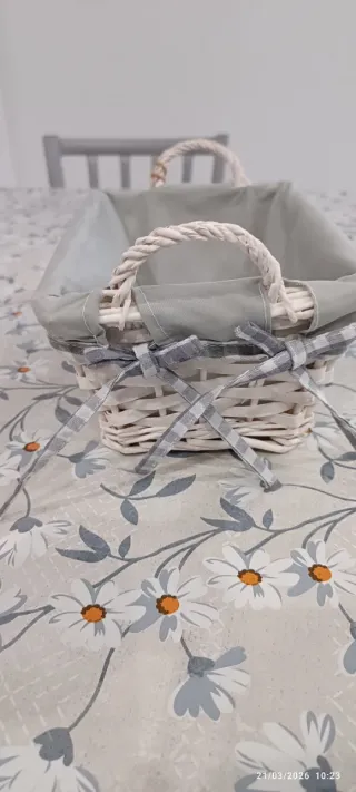 Cestino decorativo con cuore